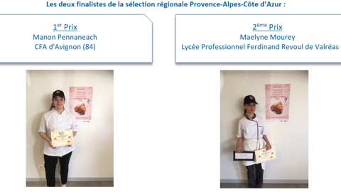 Les deux finalistes de la sélection régionale PACA